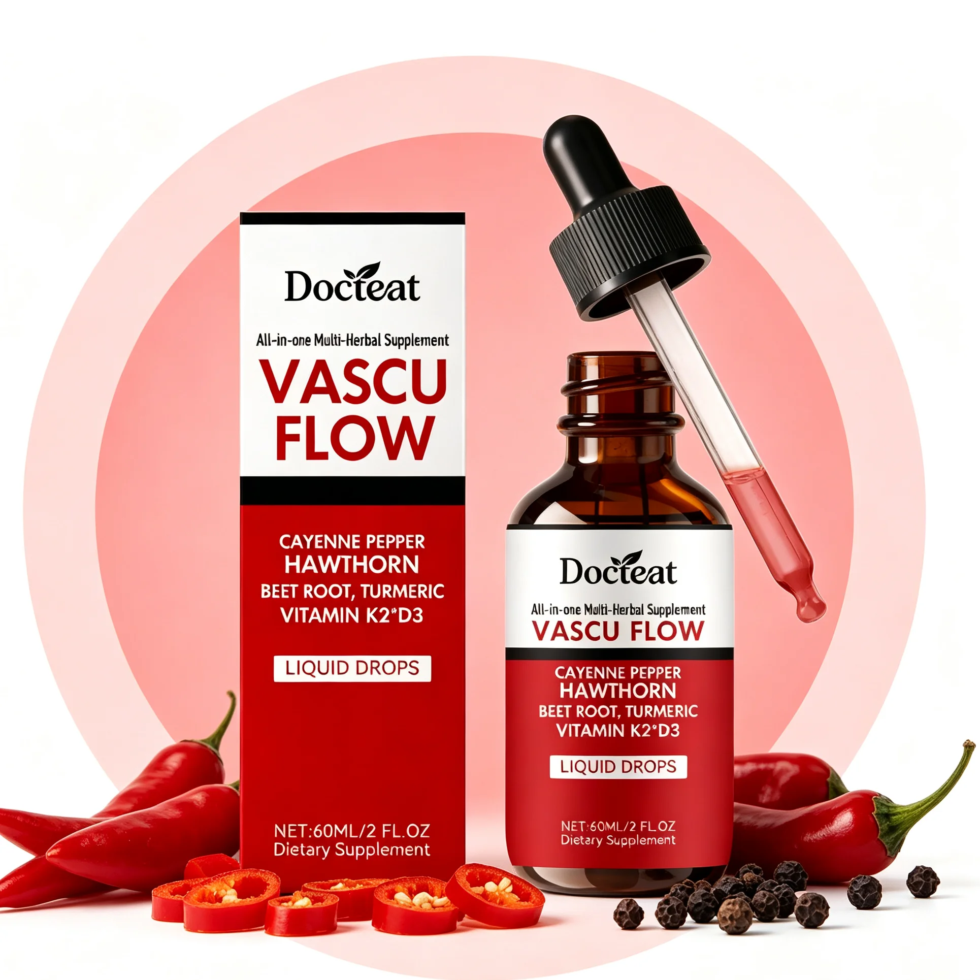 Herbal Wellness Tincture - Extrato de Capsaicina de Alta Potência