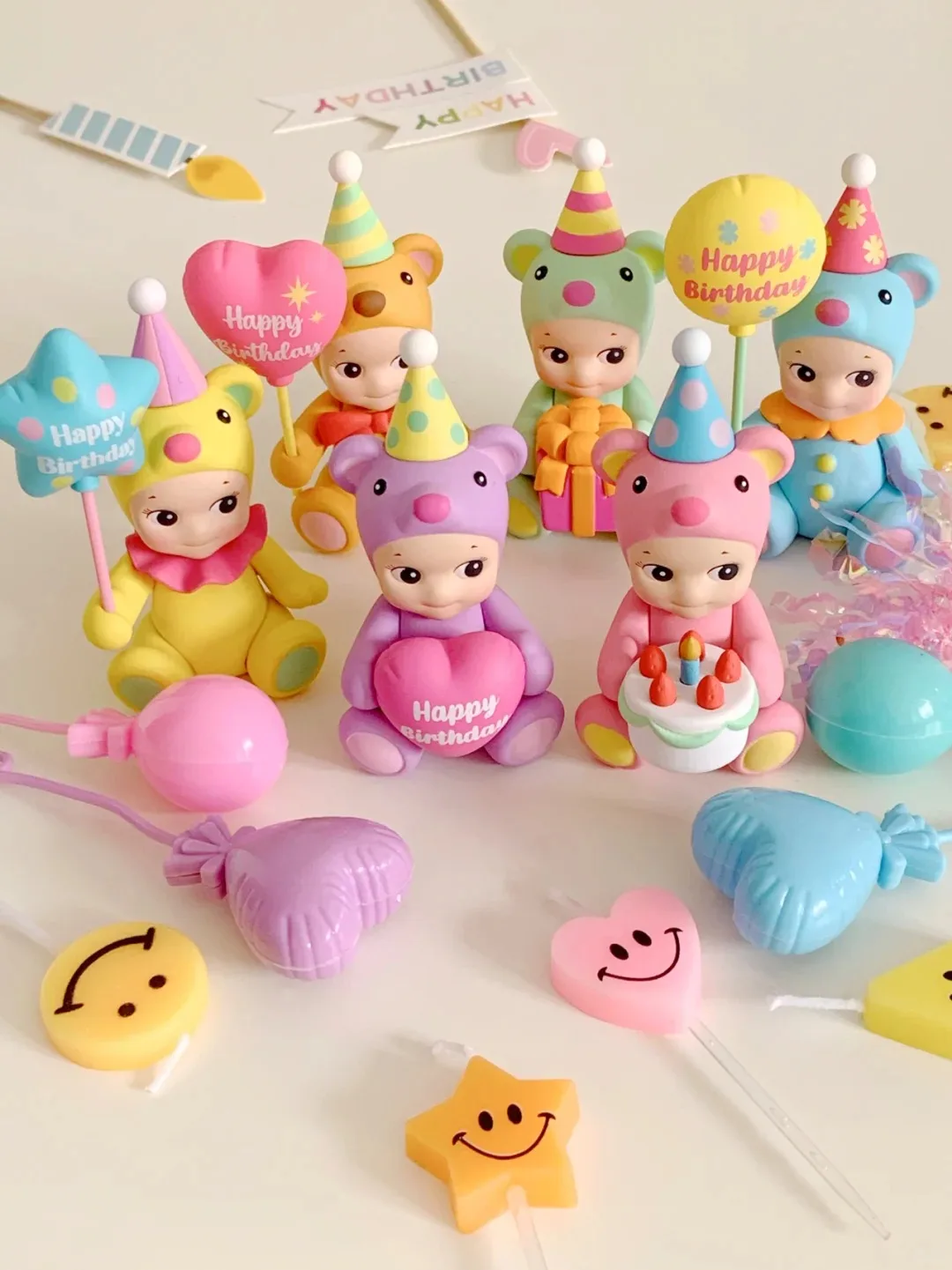 Sonny Angel Blind Box Birthday Series Animal Anime Figures Ornaments cute Dolls Fans Desktop Car Ornament Christmas Gift image 2