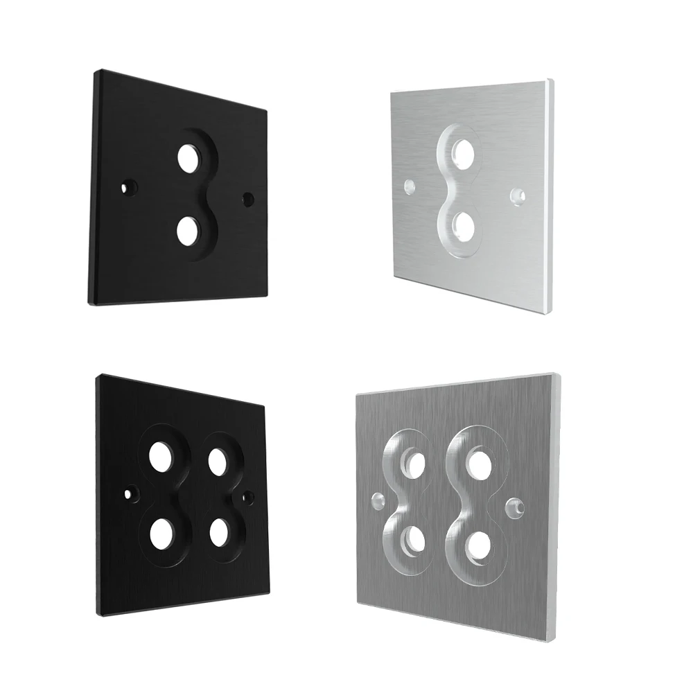 

Audio Terminal Panel 5.1 System 86 Type Banana Female Wall Plug Hifi Socket Acoustic Terminals Speaker Binding Post Faceplate