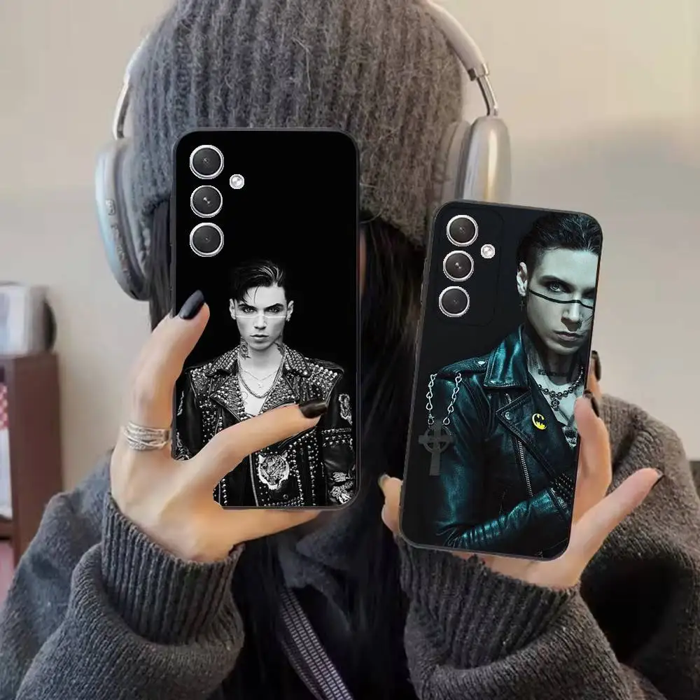 Cool A-Andy-ys Biersack-ks Phone Case For Samsung S25,24,21,22,23,20,S30,Ultra,Plus, Fe,5G Silicone Cover