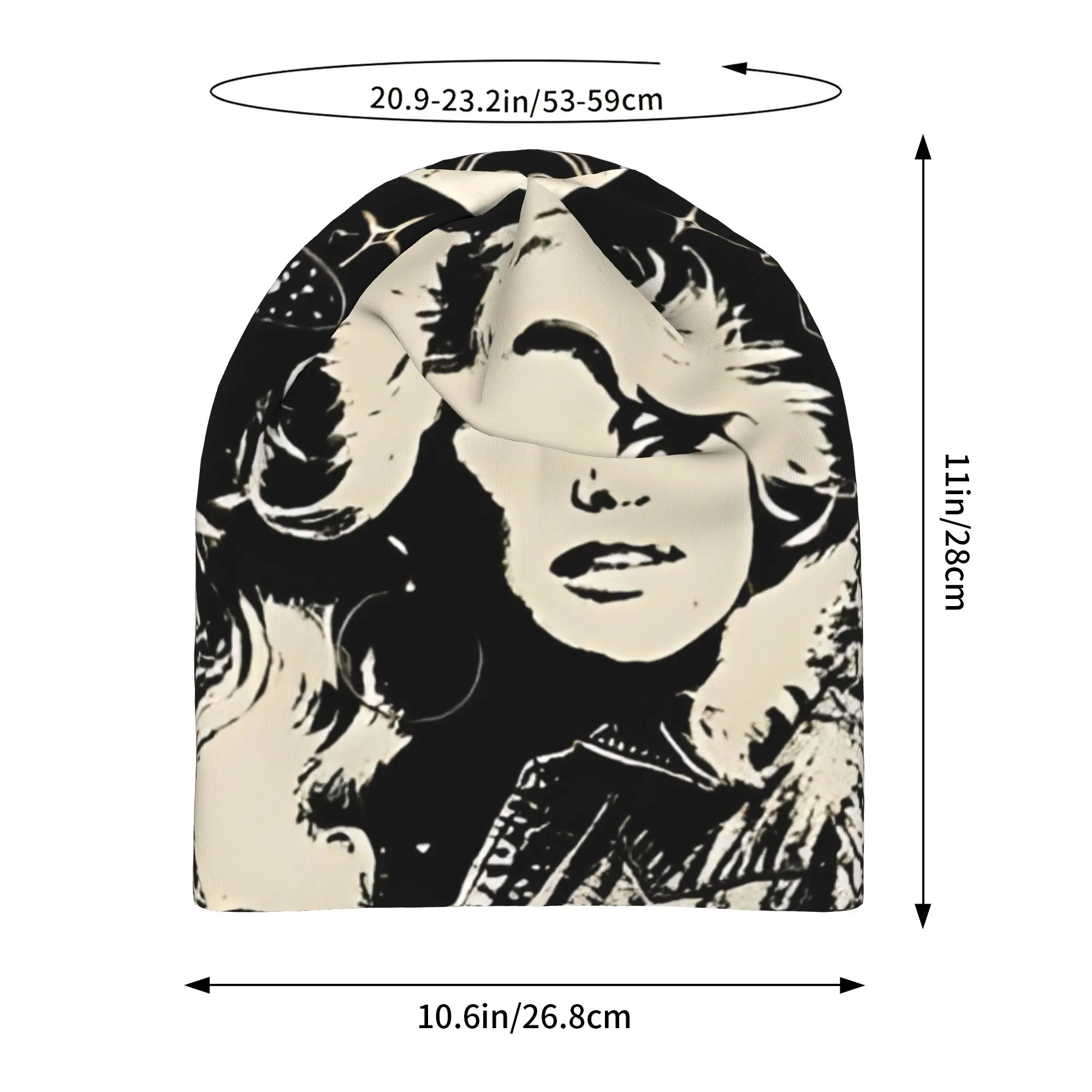 Dolly Parton Memorial Tribute Thin Hat Bonnet Hats Autumn Styles  Skullies Beanies Caps Men Women's Hip Hop Ski Cap