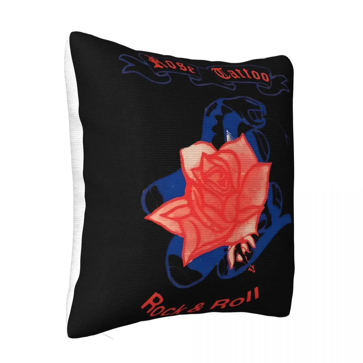 Rose Tattoo Rock Roll Gift For Fan Pillow Cases Cushions Cover Cushions For Living Room Pillow Case Pillow Cover