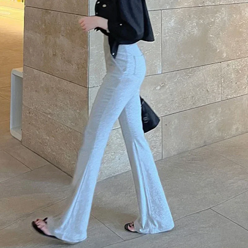 Sweatpants Girl South korea Dongdaemun New Elegant Slimming Slim Fit Fashion Easy To Match High Waist Casual Pants Fashion