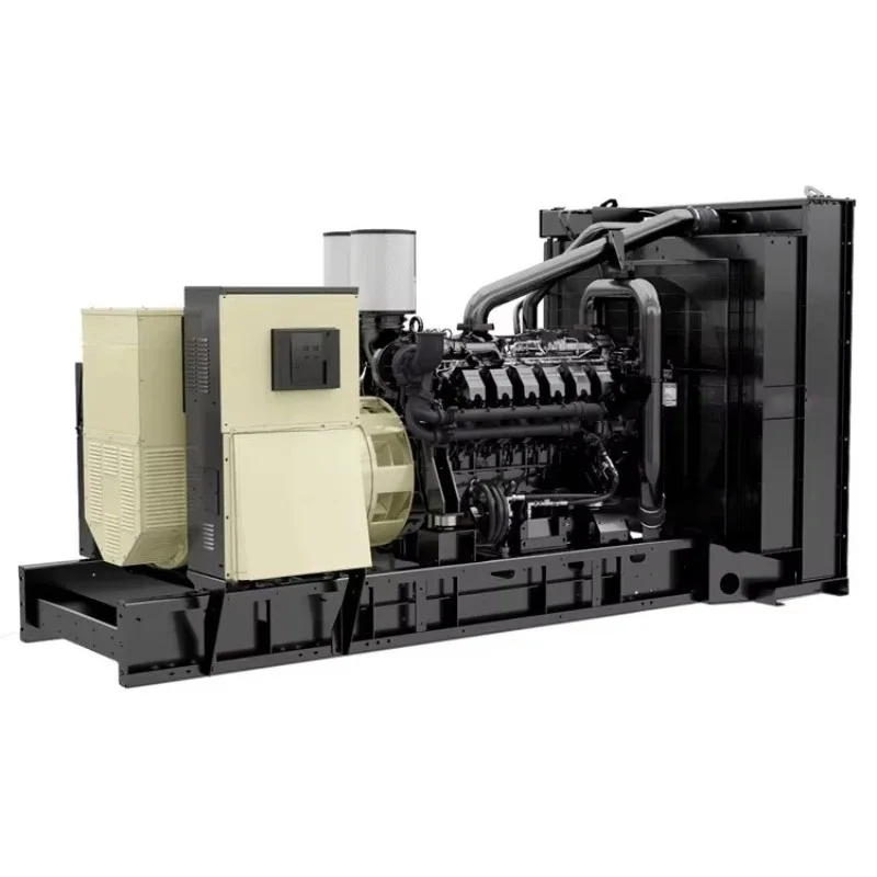 Super Silent Electric Start Generator 100-500kVA Power Range with Soundproof Enclosure for Quiet Operation