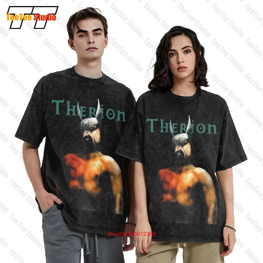 Therion Vintage 20 Years 1987 2007 Tour Vintage Oversized T-Shirt Symphonic Metal Nightwish Gothic XRFO