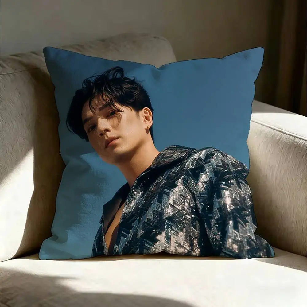 M-Mackenyu   Various Sizes Square Pillow Case For Car Home Bedchamber Decor