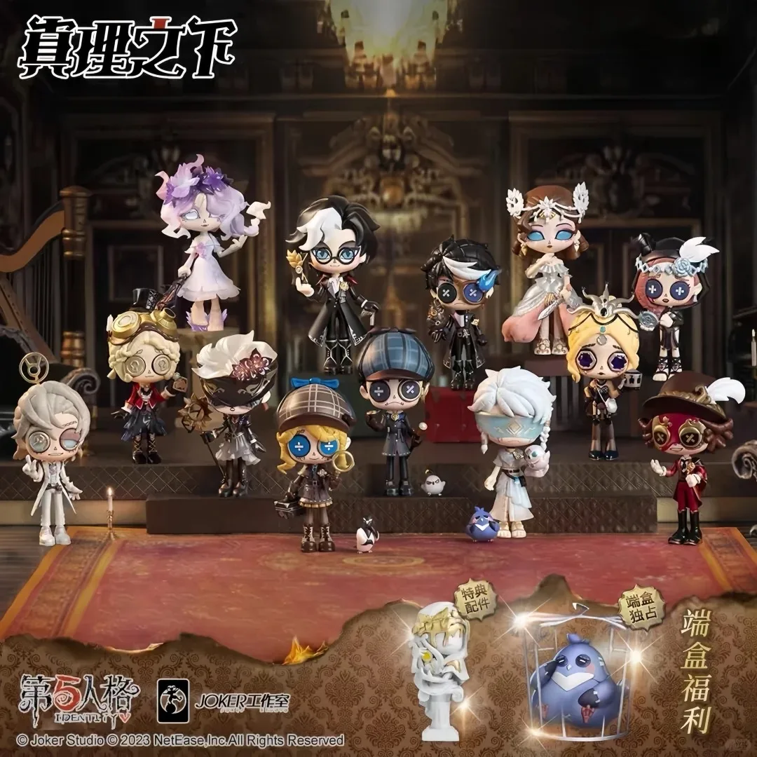 

Identity V Blind Box Pvc Model Toys White Noir Seer Gardener Mercenary Joseph Naiad Collectible Gifts For Game Anime Figure Fans