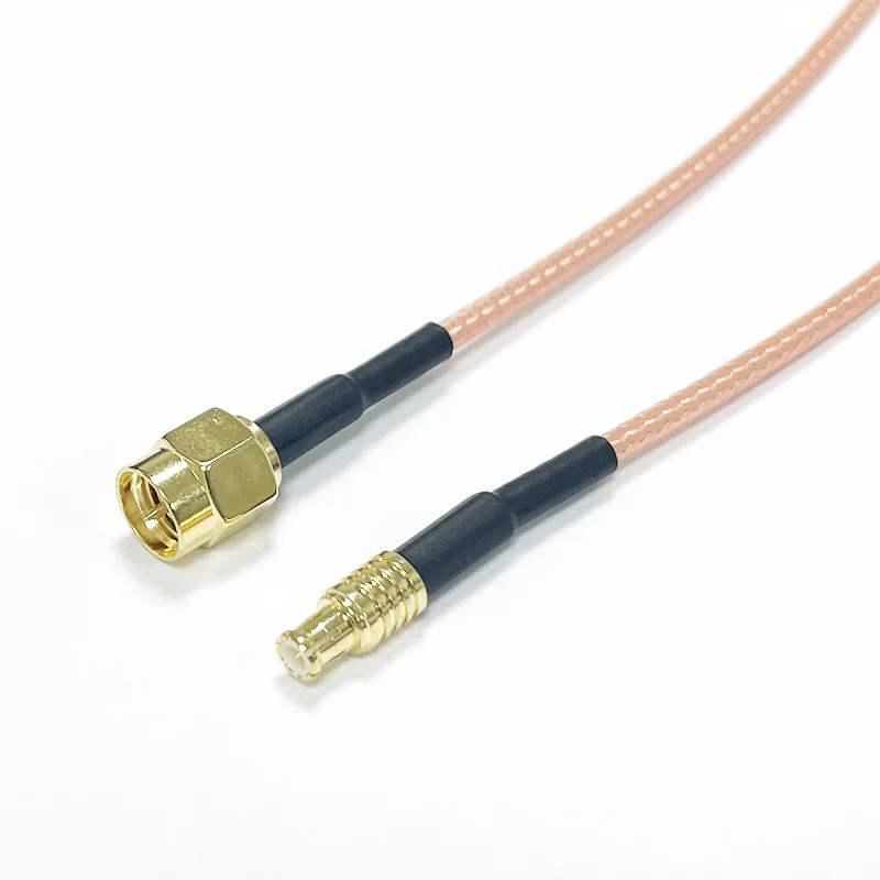 RG316 Brass Copper SMA to MCX RF coaxial Coax Cable Assembly SMA Male to MCX Male Coax Adapter