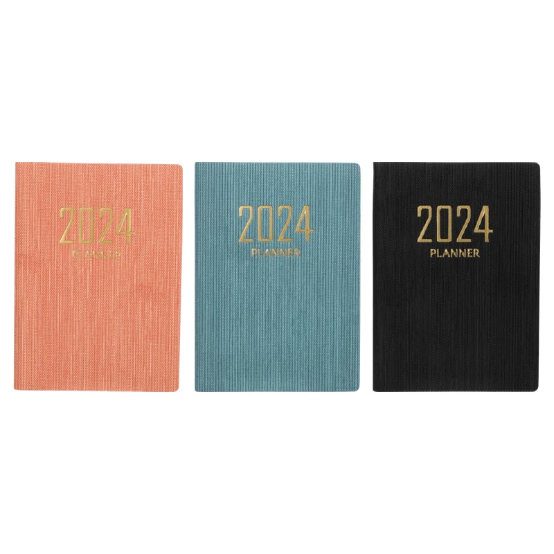 2024 A7 Notebook Weekly Planner Notebooks Diary Caderno To Do List Pocket Note Book Diario Calendar Office Papelaria Notepad