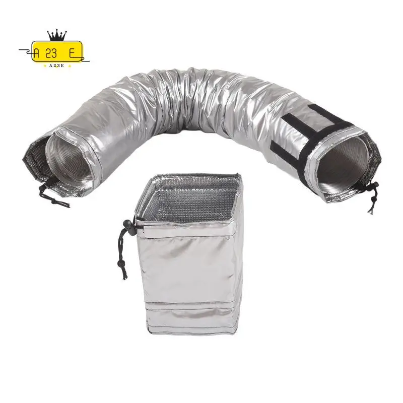 

A23E-Портативный изоляционный чехол для шланга кондиционера, обмотка для шланга кондиционера, подходит для выхлопных шлангов диаметром 5 и 5,9 дюймов.