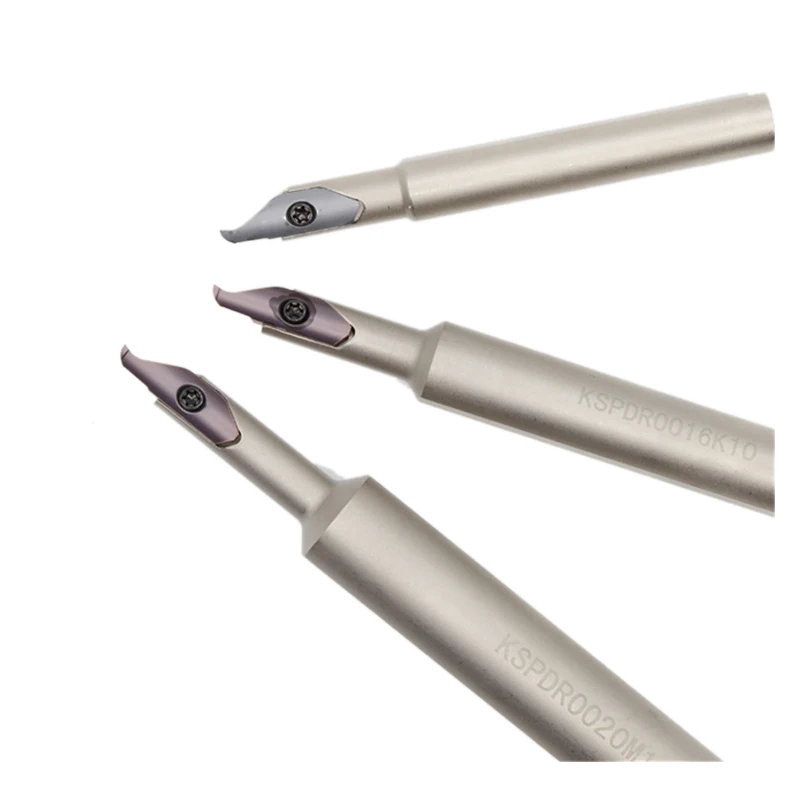 BEYOND KSPDR-Herramienta de ranurado facial de pequeño calibre, barra de corte CNC de gran profundidad, KSPDR0012H10, KSPDR0016K10, insertos de carburo SPDR
