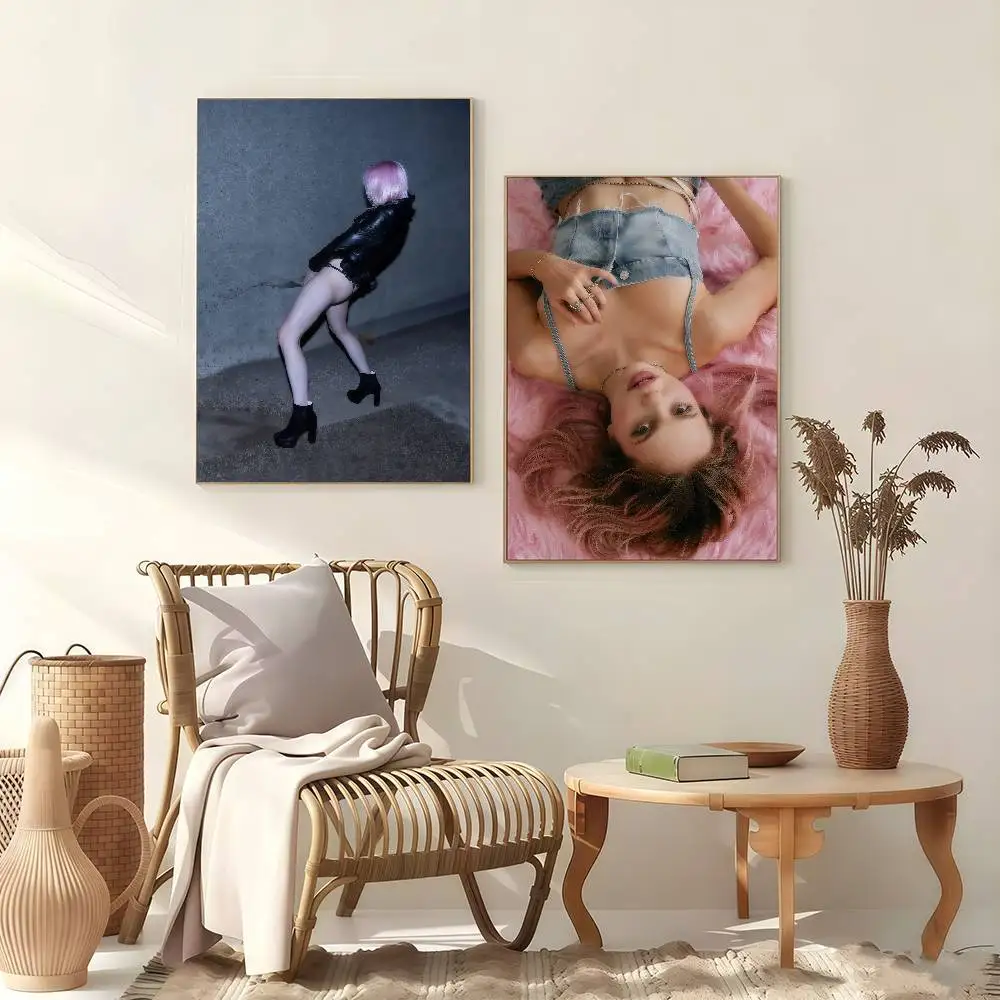 Singer A-Adela Jergova The Provocateur Poster Stickers Art Print Retro Artistic Wall Decor HD Living Room Home Decor Unique Gift