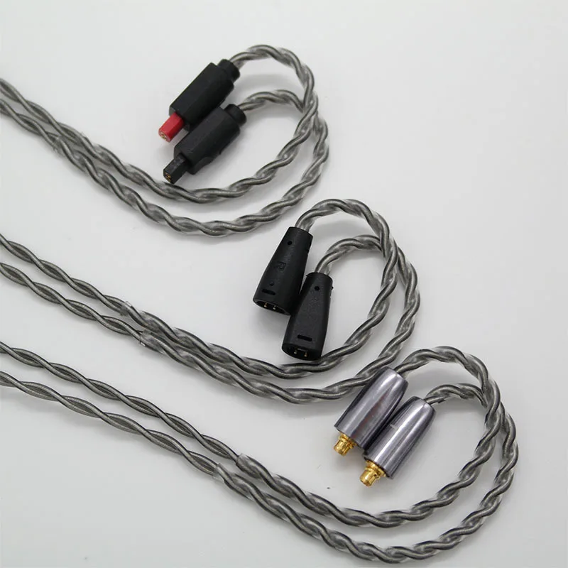 2.5Mm Cân Bằng Tai Nghe Cáp IE80/MMCX/IM ATH IM Series Cho Tai Nghe Sennheiser IE80 IE80S Cho Shure SE215/ SE315/ SE425/ SE535/ SE846