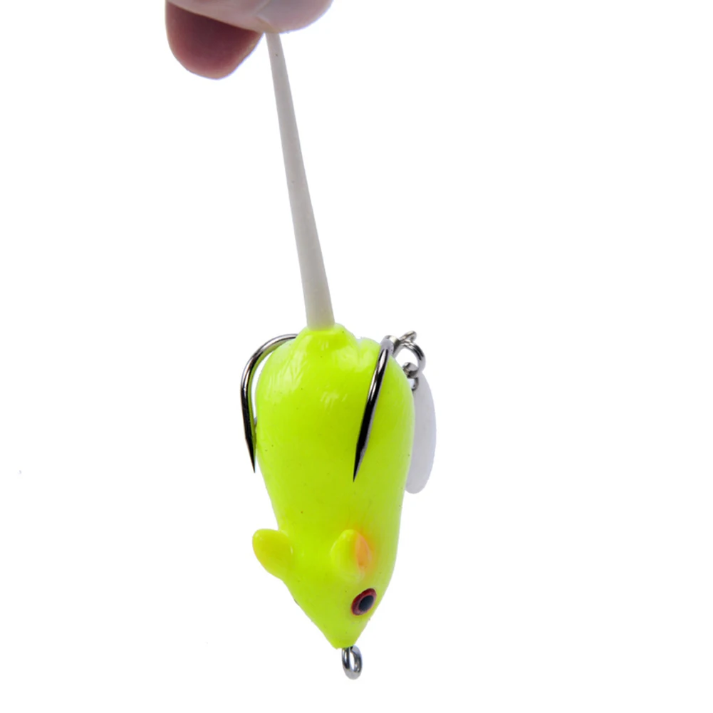 Señuelo topwater de ratón Swimbait hueco con gancho de plomo - imagen 5