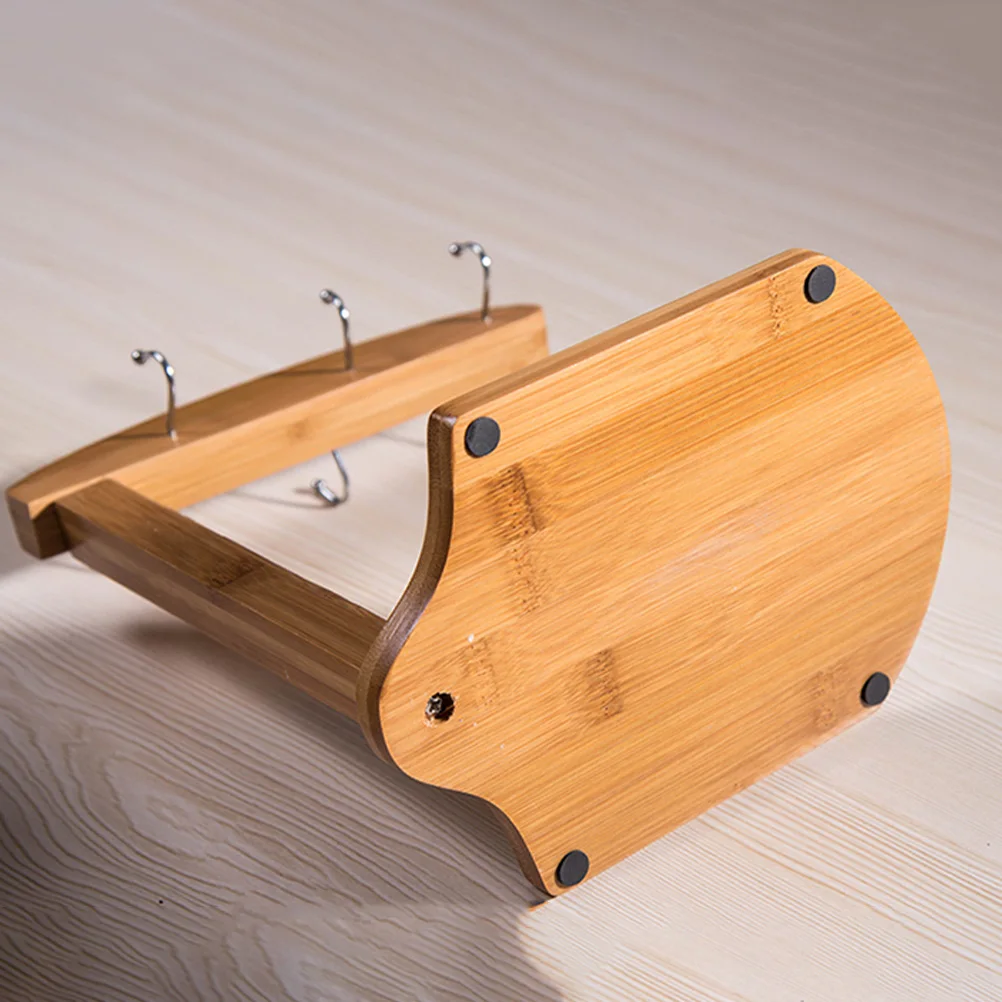 

Bamboo Cup Holder Eco friendly Coffee Mug St for Counter ganizer Storage Space saving Dish Rack Home Kitchen Use
