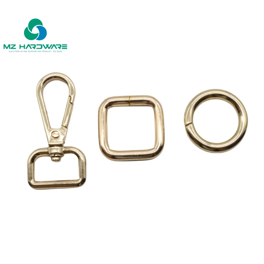 High Quality 3 Pcs Lobster Buckle Connection Buckle Shoulder Strap Hook With  Rectangle Ring Belt Adjustable Metal O Ring