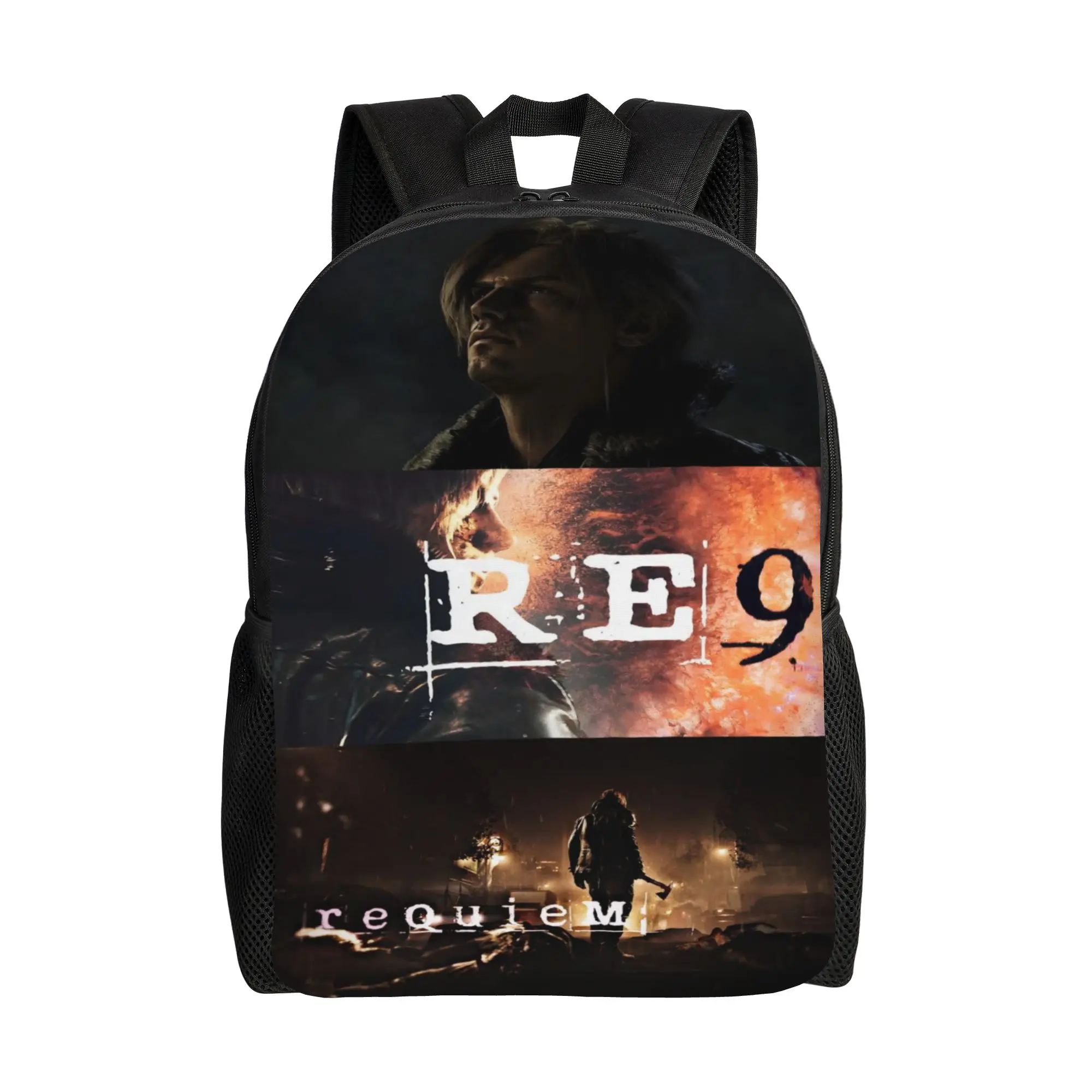 

Residents Evils 9 Biohazard Game Kid Backpack for Kids Boys Girls Backpacks Cute Daycare Child Bookbag