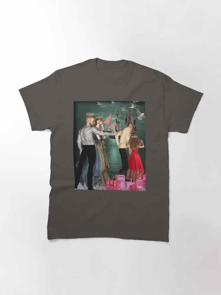 The Princess's Parents, the King and Queen See Her Off on Her Quest Classic T-Shirt