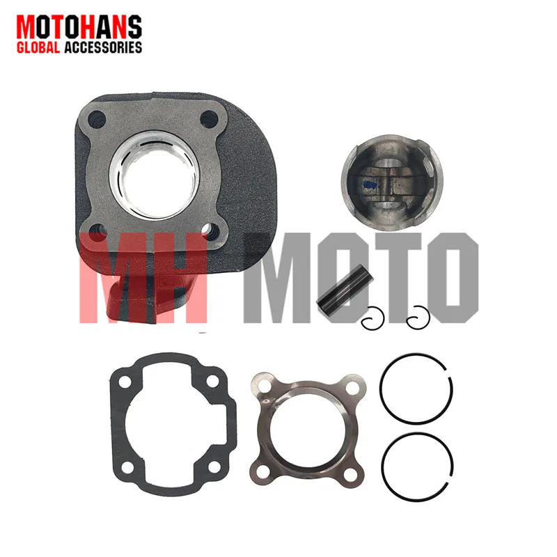 

JOG50 BWS50 YW50 MINARELLI50 ZUMA50 40MM CYLINDER AND PISTON KIT WITH 12MM PIN 1PE40QMB 2T 50CC SCOOTER ENGINE PARTS
