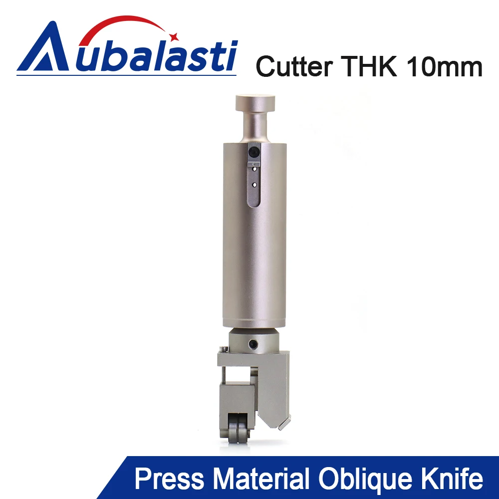 Aubalasti Press Material Oblique Knife Cutter Thickness 10mm Vibrating Knife Head for Soft Glass PVC Honeycomb Board KT Board