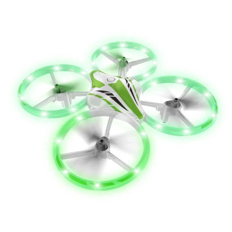 T20 グリーン グロー スタント ドローン 3D フリップ ヘッドレス モード 高度保持 LED ライト ワンキー リターン