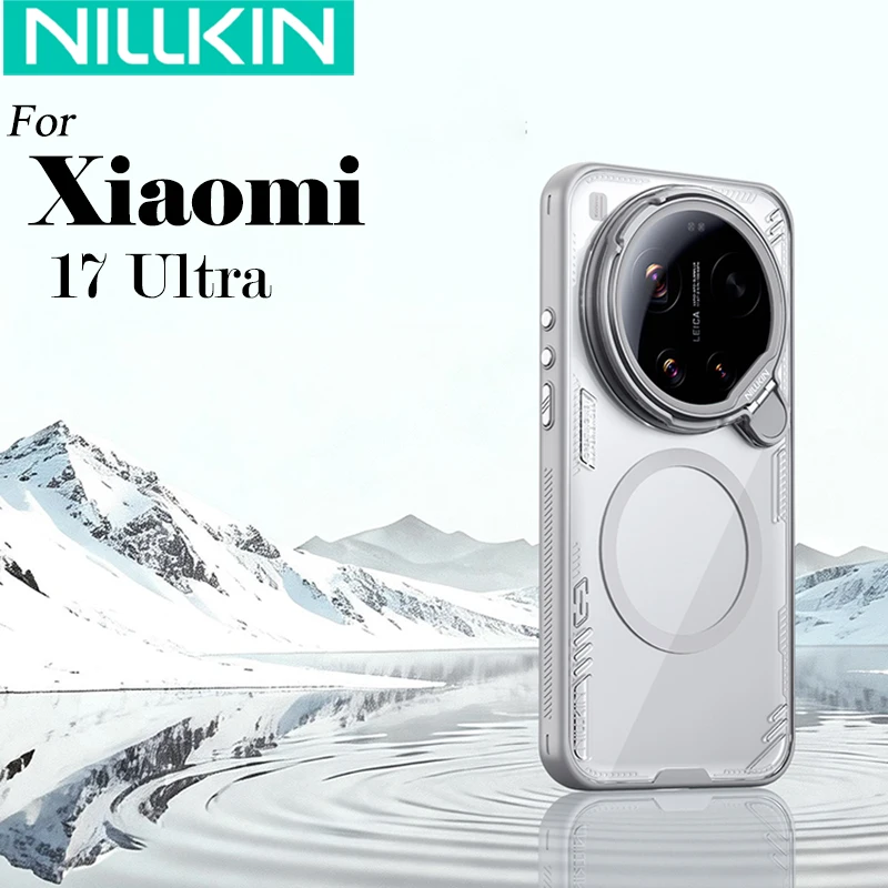 

Nillkin For Xiaomi 17 Ultra Iceblade Prop Magnetic Case Lens Camera Stand Protective Back Cove