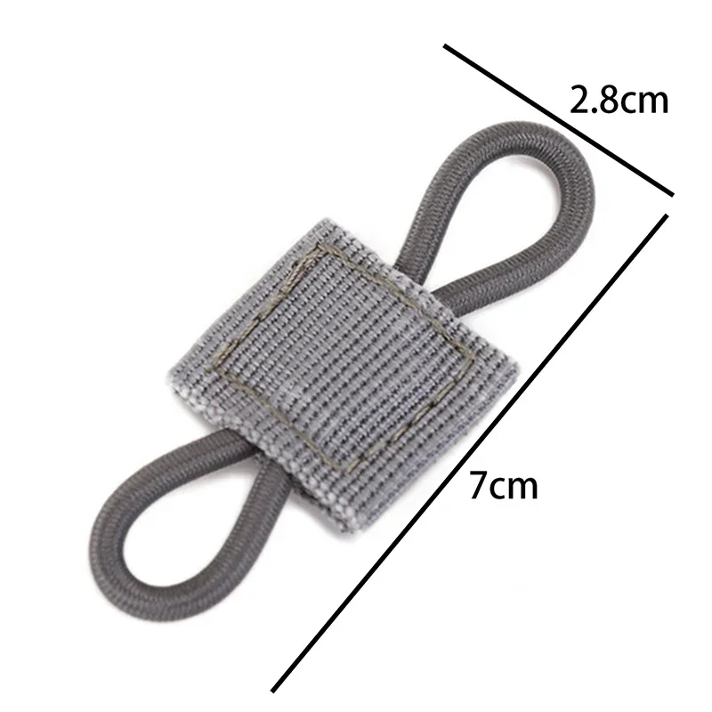 10Pcs/Pack Outdoor PTT Fixed Strap Tactical Vest Accessories Molle System Sling Adapter Buckle For Hunting Camping Accessories