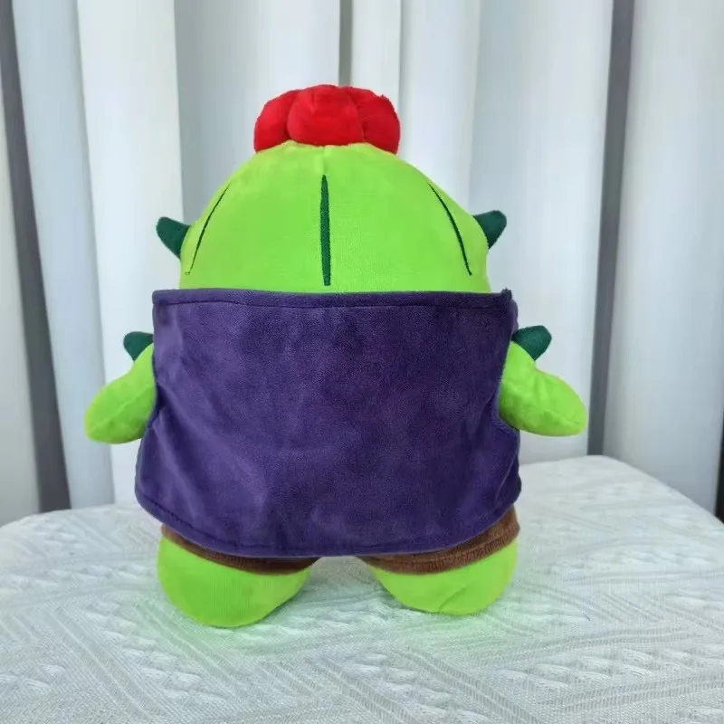 Pluszak Kawaii Brawl Stars Spike, urocza maskotka, pluszowa lalka, kawaii kaktus, miękka poduszka, śliczna lalka, dekoracja do pokoju, zabawki dla dzieci.