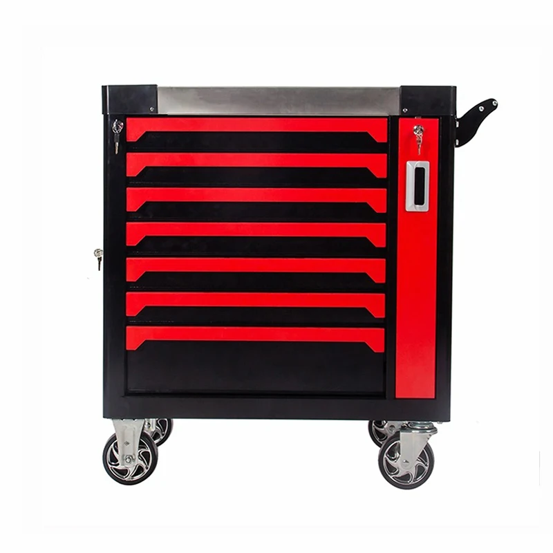 Hardware Tool Cart Auto Repair Storage 7-Drawer Tool Cabinet Can Be Matched with Tool Sets