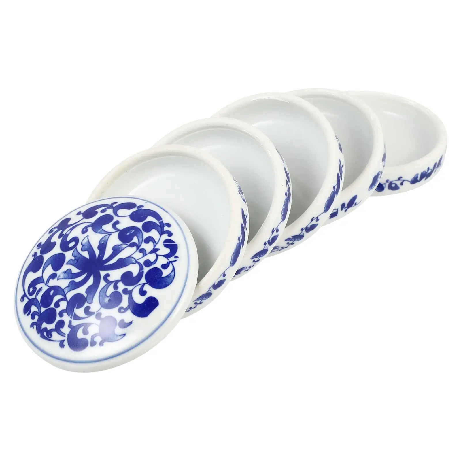 

Ceramic Palette Porcelain Mixing Tray Watercolor Paint Pigment Trays Supplies Painting Board Stable Performance