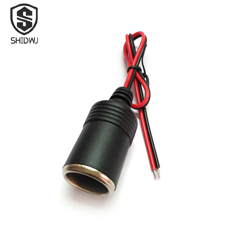 

1Pcs 12V-24V 10A 2cores Power Cigarette Connector Plug With Female Socket Plugs Car Cigarette Charger Cable Extension Wholesale