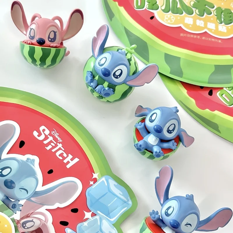 

Stitch Cute Particle Blind Box Magnetic Star Baby Tumbler Bag Trendy Play Handmade Ornament Toy Refrigerator Magnetic Patch