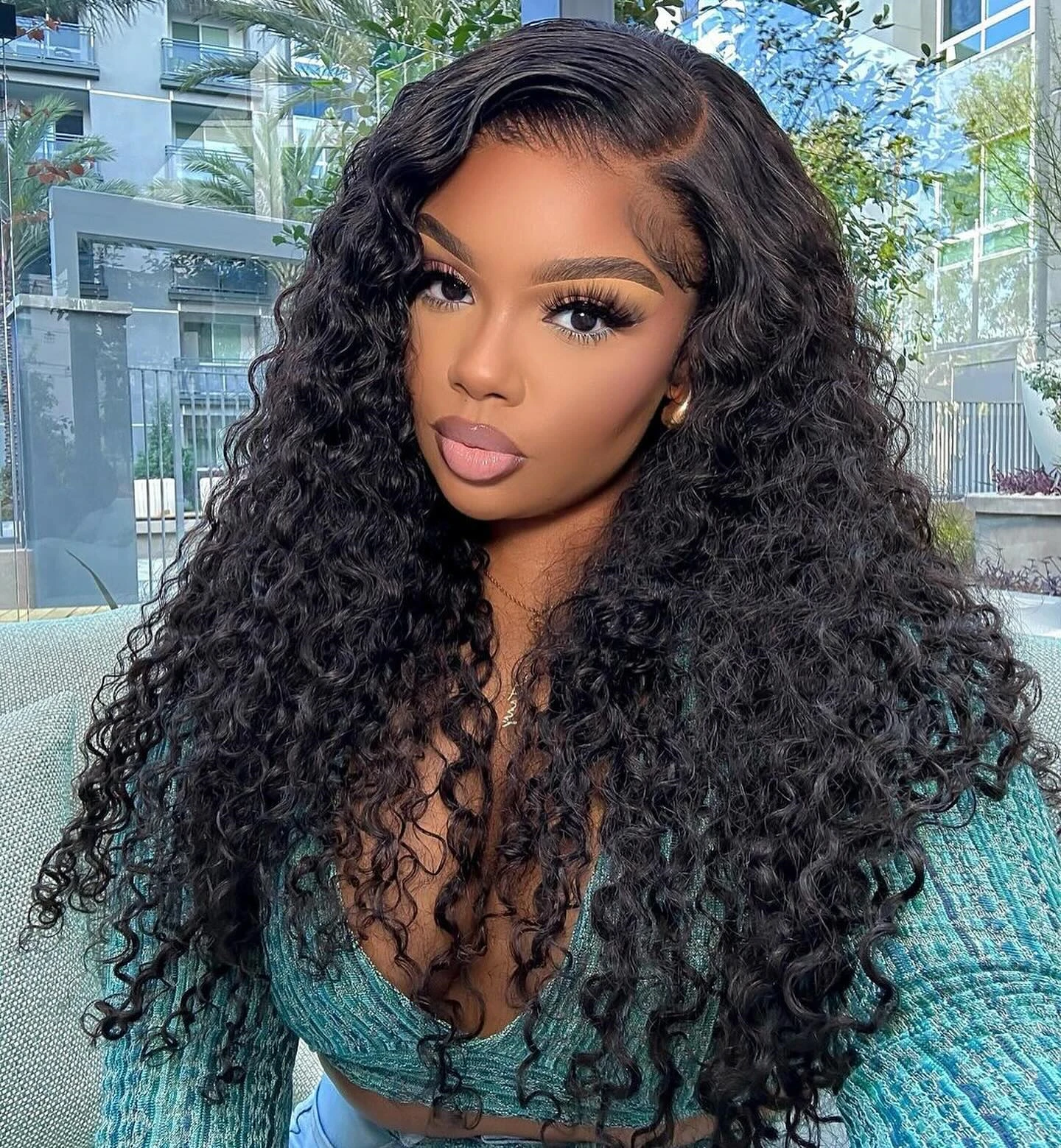 13x6 Hd الدانتيل الجبهة الباروكات مجعد موجة شعر مستعار جيري البورمية مجعد 4x4 إغلاق الباروكات 100% خصلات الشعر المستعار الإنسان قبل قطعها 180 الكثافة للبيع #2