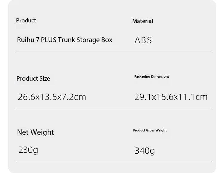 For Jaecoo J7 PHEV 2025 2024 2023 Armrest Box Storage Box Car Central Armrest Storage Box Content Center Console