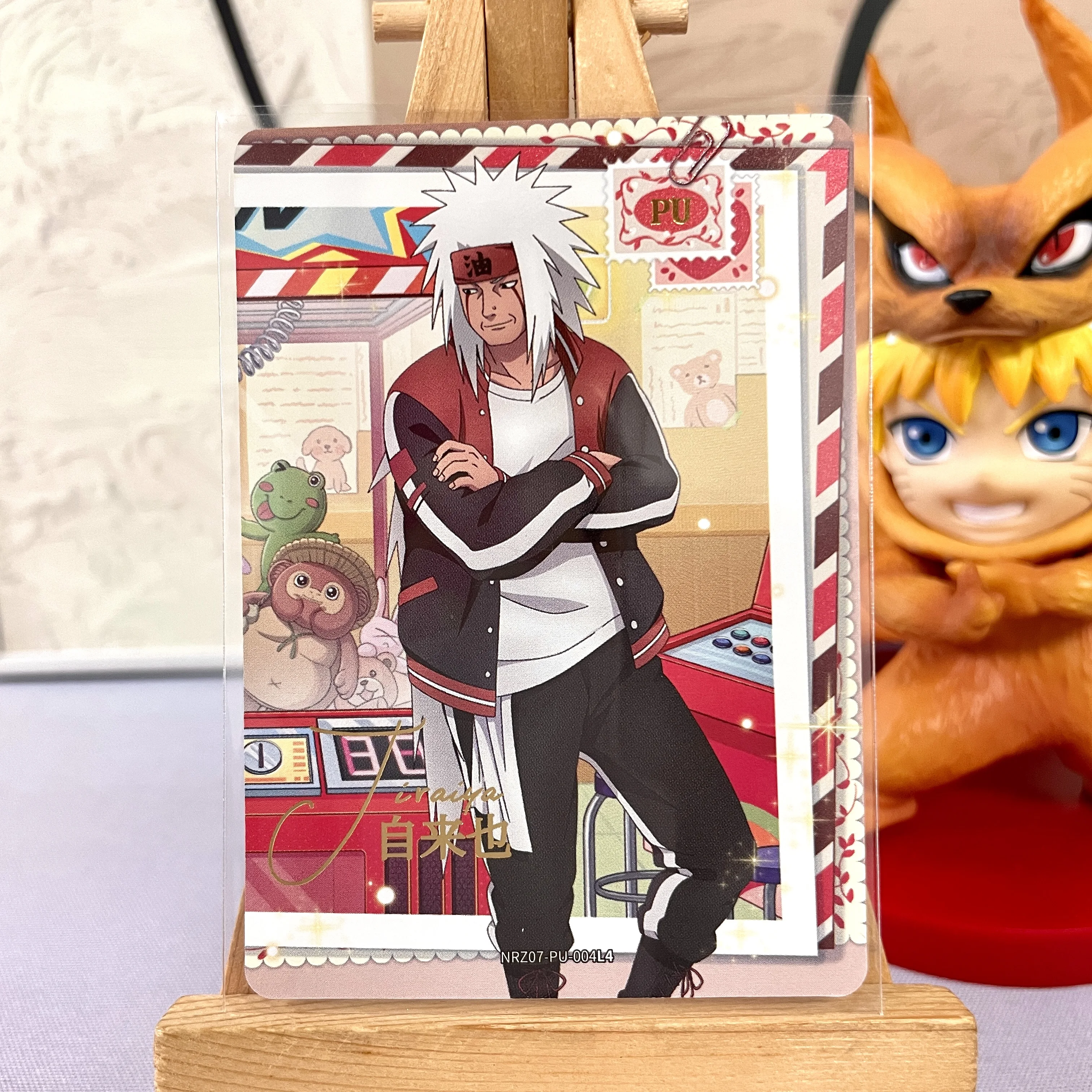 KAYOU بطاقة الأصلي ناروتو PU 01-08 سلسلة جديدة T4W7 أنيمي بطاقة ساكورا اوتشيها جمع بطاقة عيد ميلاد الاطفال لعبة لعبة هدية
