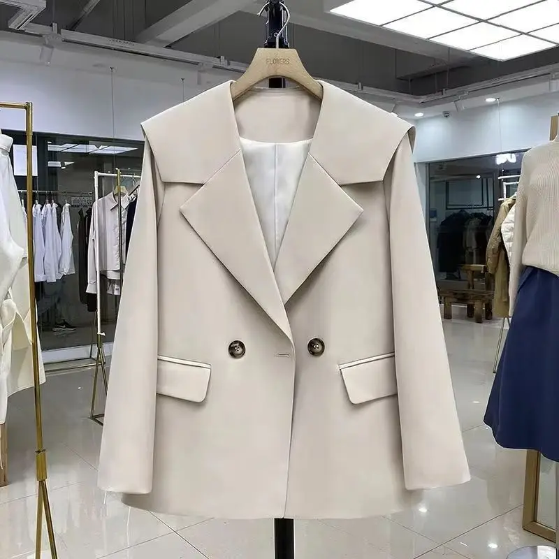 

2026 New Fashion High-Quality Blazer Jacket Women Autumn Long SleeveTemperament Casual All-Match Ladies Blazer Outerwear Tops