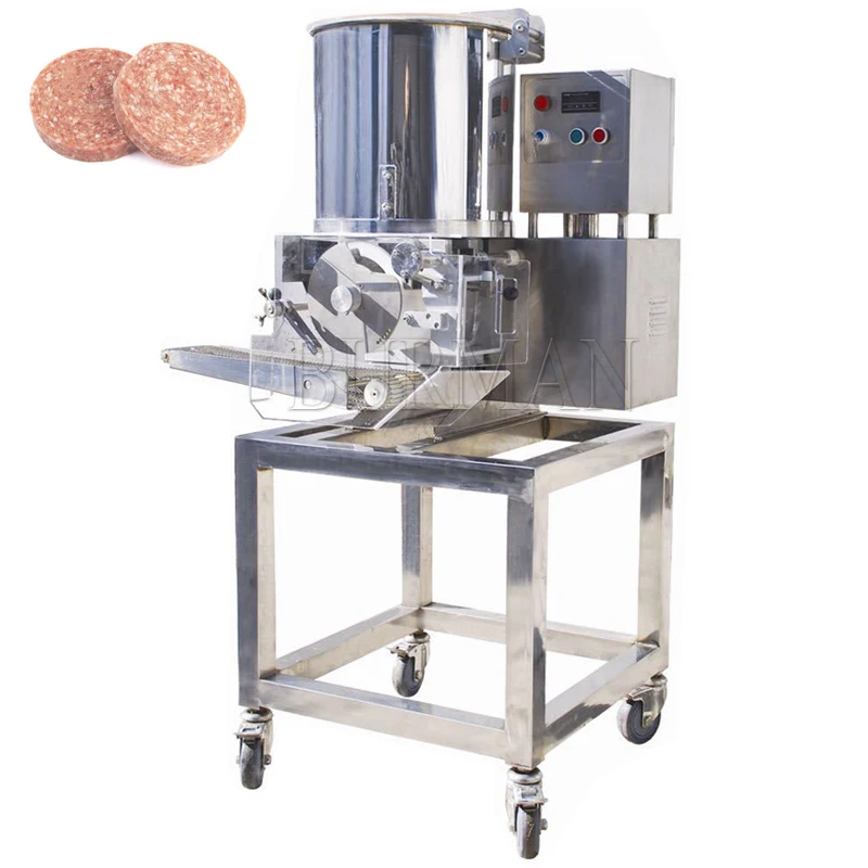 Commercial Meat Pie Forming Machine Multifunctional Automatic Potato Cake Chicken Nugget Forming Machine Fish Burger Machine