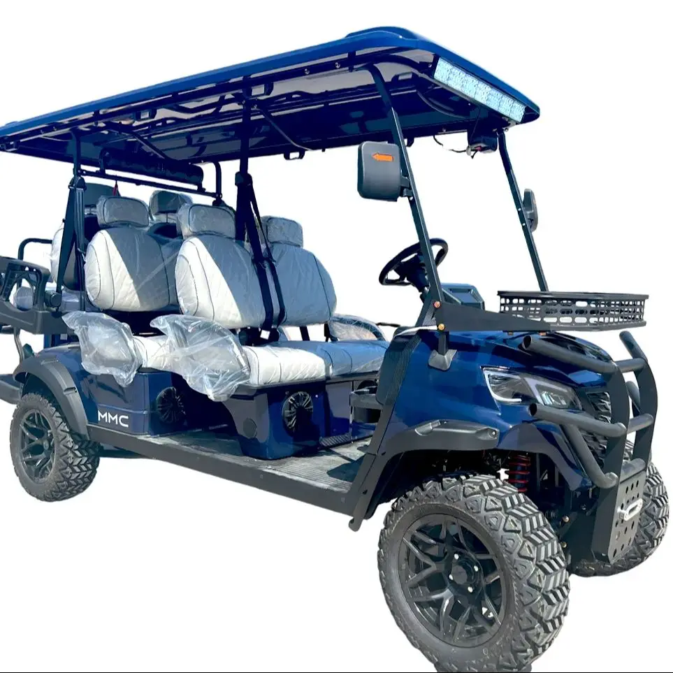 Discount Brand New Street Legal Custom Electric Hunting Buggy 2 4 6 Seater Extreme Lifted Electric Golf Cart