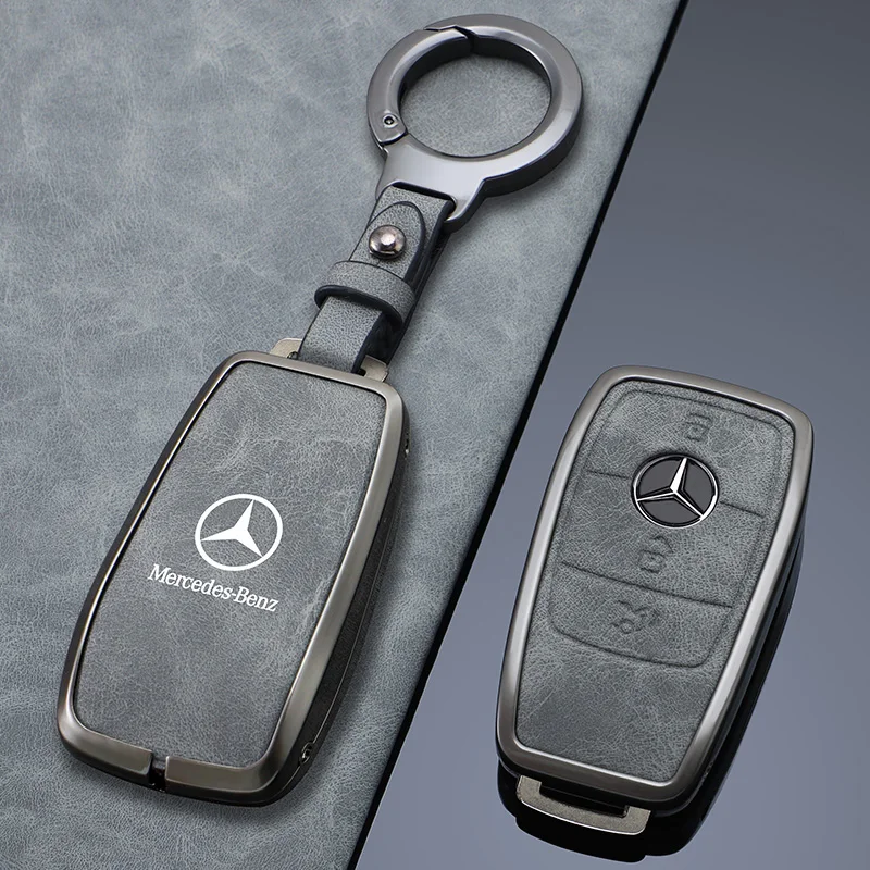 

Zinc Alloy Car Remote Key Cover Case Accessories For Mercedes Benz A C E S G GLS CLA Class W213 W203 W211 W205 W177X167 W204 AMG