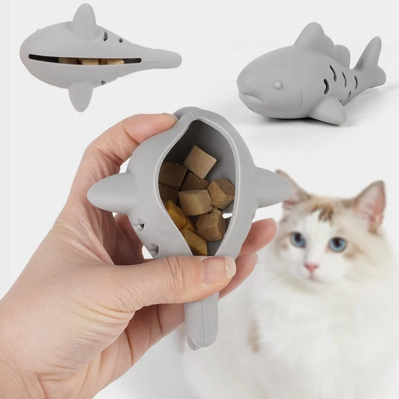 1 jouet interactif pour chat et chien - Conception durable résistante aux morsures, pour dissimuler la nourriture et divertir les petits animaux en les stimulant à mâcher et à nettoyer leurs dents 2027