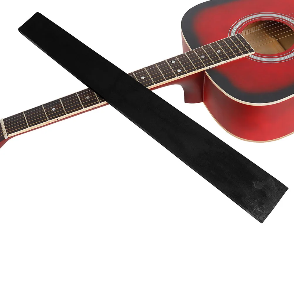

Guitar Fretboard Replacement Made of Ebony Wood Full-Bodied Tone Warm Sound Quality Simple Design Guitar Repair Part