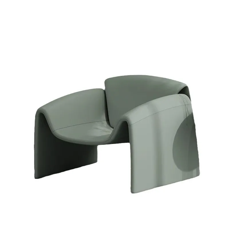 

Light luxury minimalist crab chair Italian creative single sofa small apartment living room balcony bedroom lazy sofa