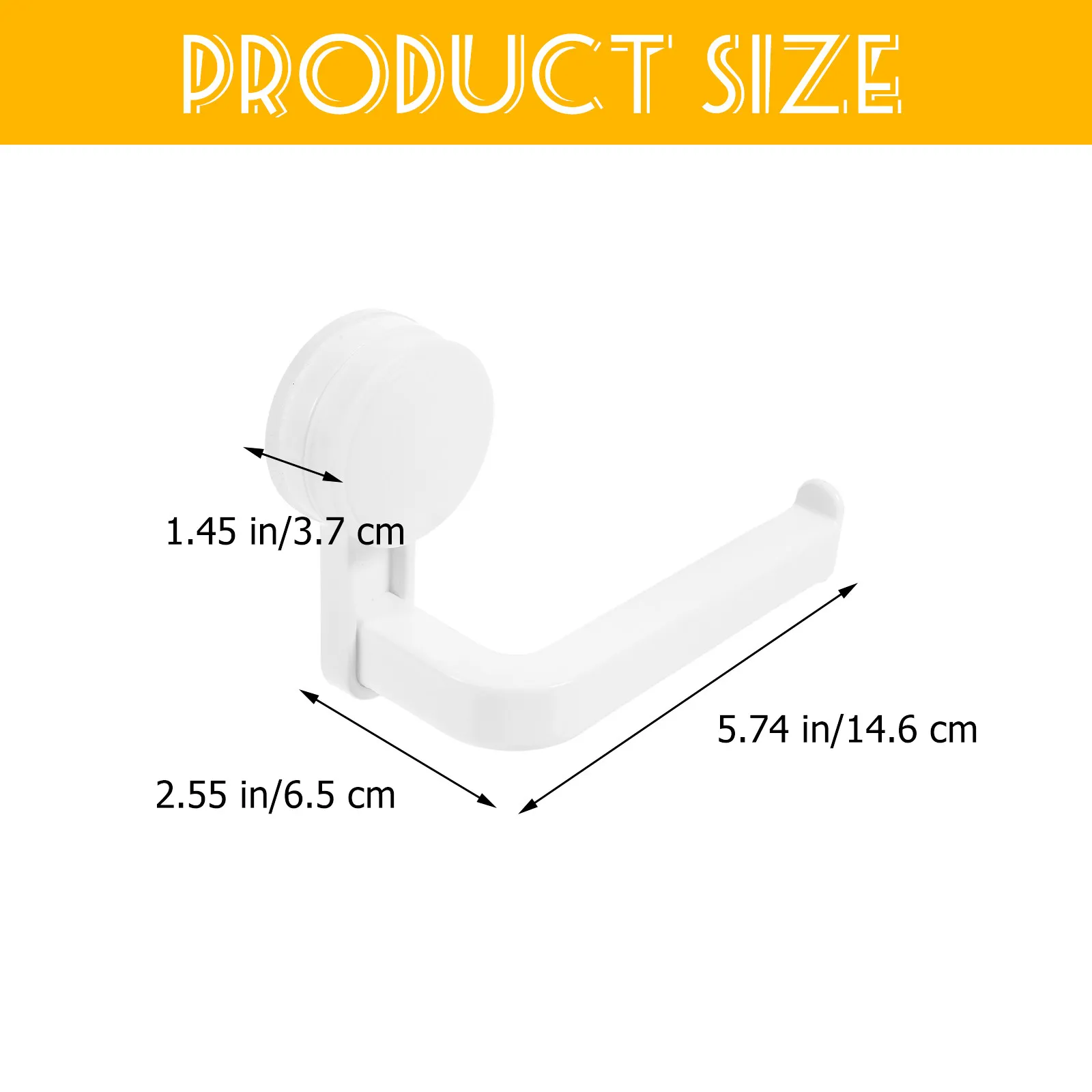 Vacuum Suction Toilet Paper Holder No Tool Easy Install Bathroom Wall Mount Paper Roll Organizer Tissue Holder Towel Rack view 2