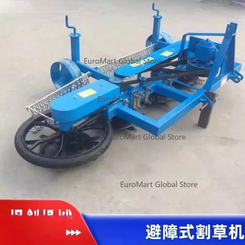 New Orchard Obstacle Avoidance Lawn Mower Four Wheel Tractor Rear Garden Tree Empty Agricultural Lawn Mower
