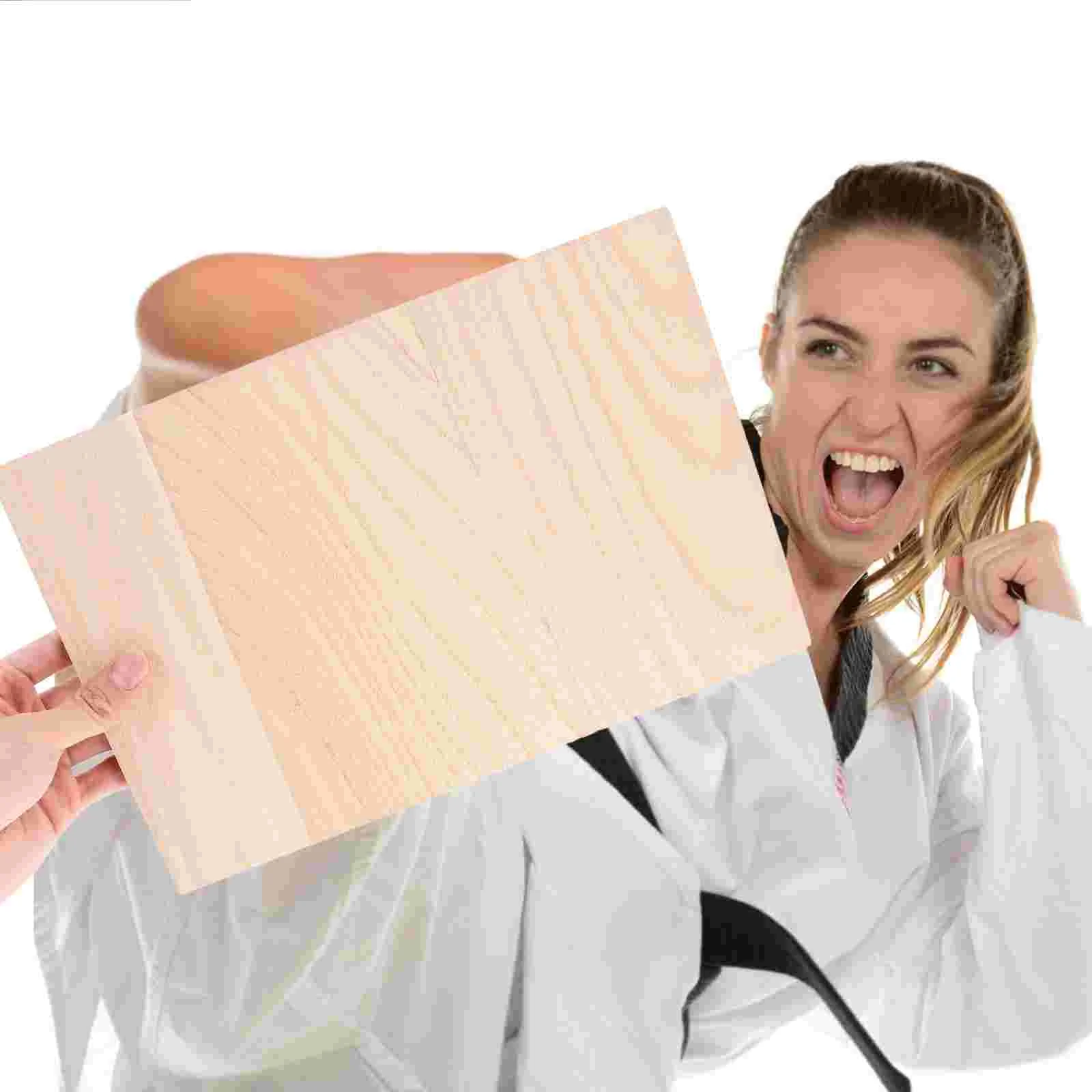 10 Pcs Taekwondo Plank Ninja Versatile Breaking Board Performing Supply Multifunction