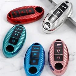 TPU Car Key Cover Case for Nissan Juke Leaf Micra K12 Note Patrol Qashqai J11 J10 Tiida Versa X-trail Xtrail T32 Infiniti