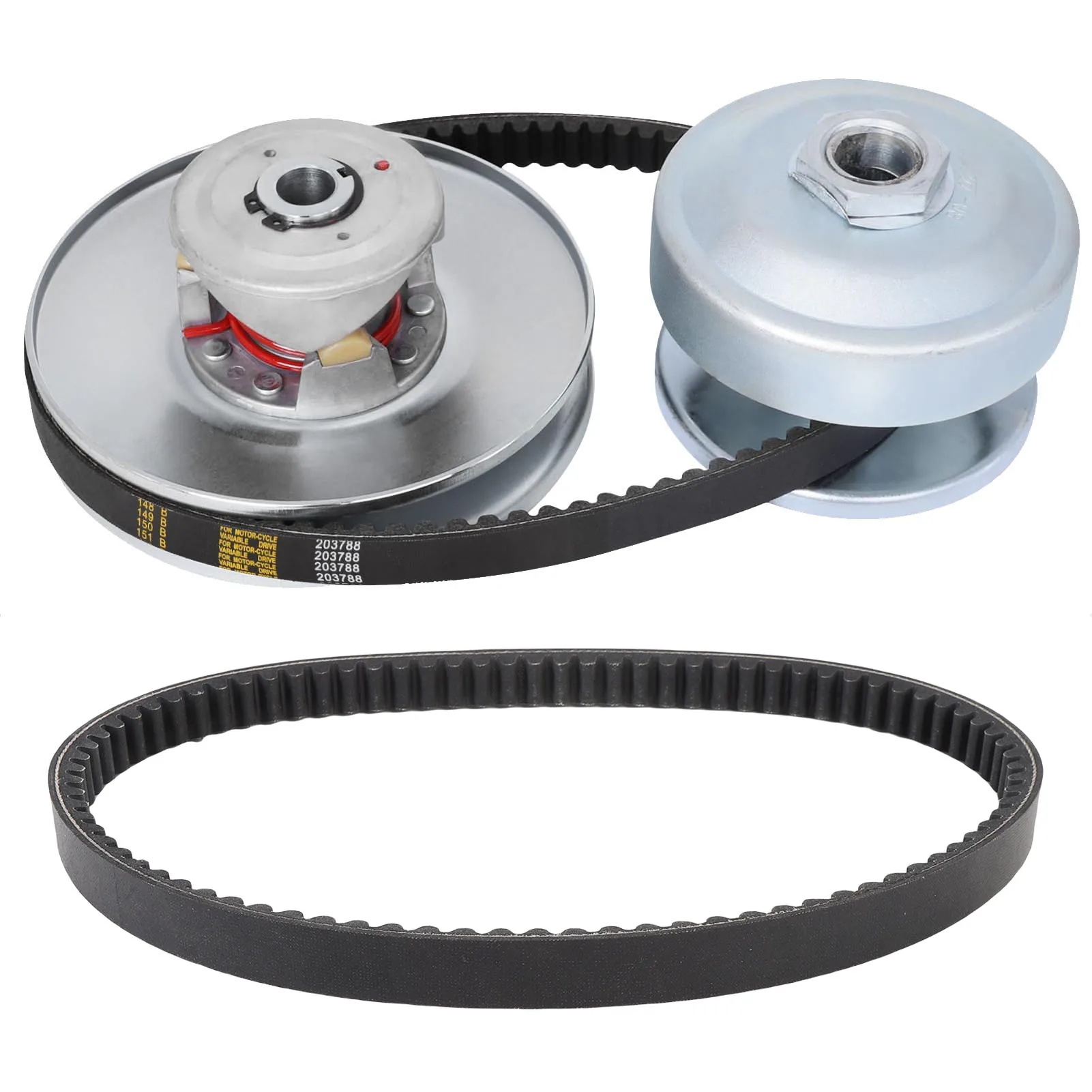 

Torsion Converter Belt 203786A Torsion Converter Belt 203786DF Rubber Go Kart Drive Belts Replacement for 40 44 Series