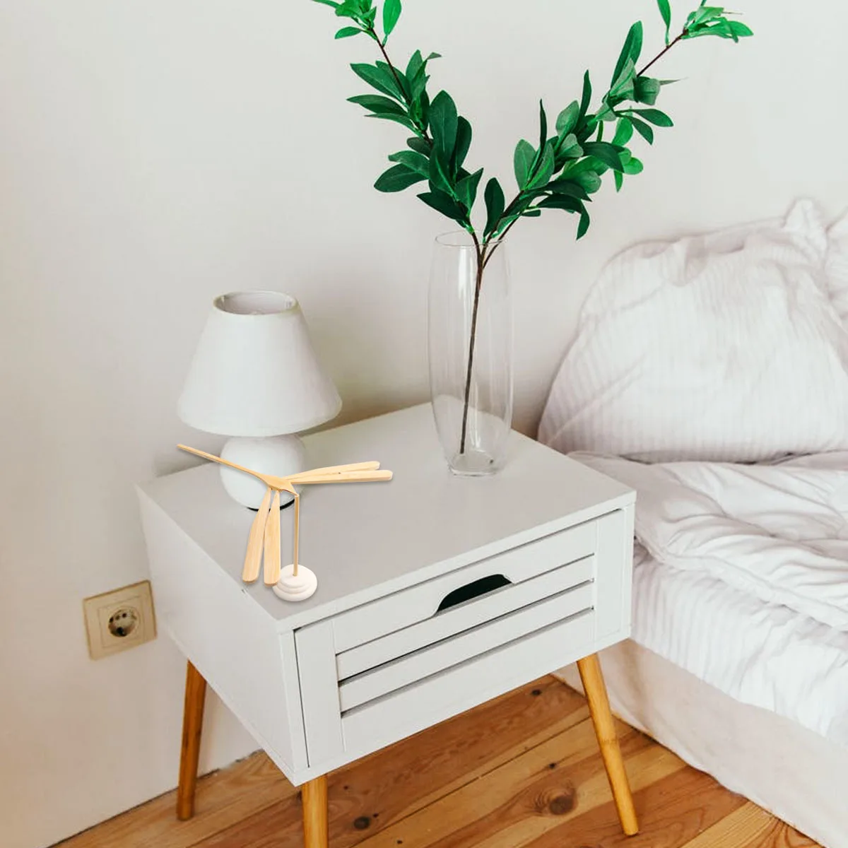 

3pcs Bamboo Dragonfly Handmade Vintage Balance Craft Diy Table Decor Premium Lightweight Manual Art Stem Building Set