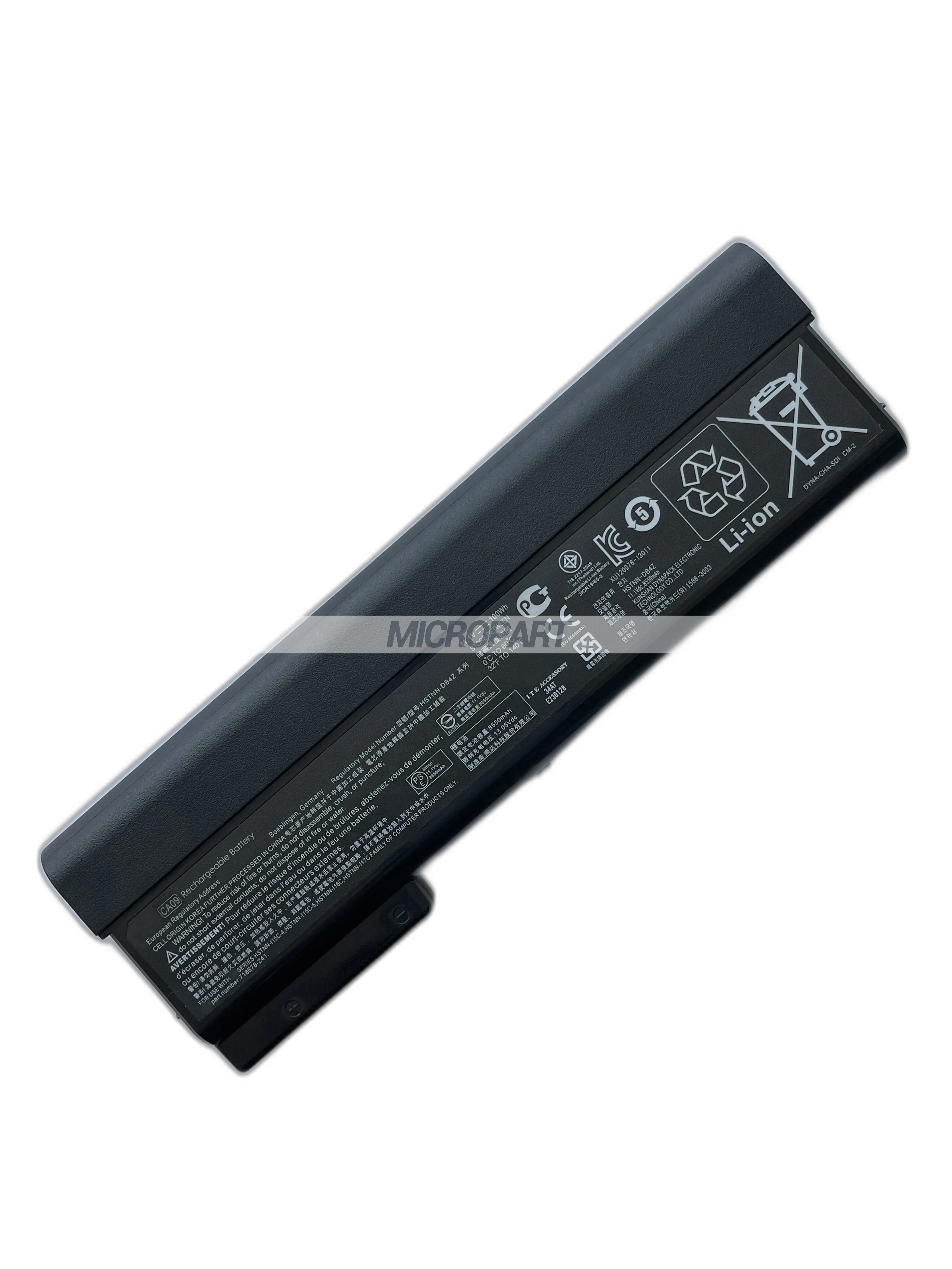 Imagem -03 - Substituição da Bateria do Portátil para Probook Longa Duração da Bateria Li-ion 100wh 11.1v hp Ca09 640 g1 645 g1 650 g1 650 g2 655 g1 655 g2