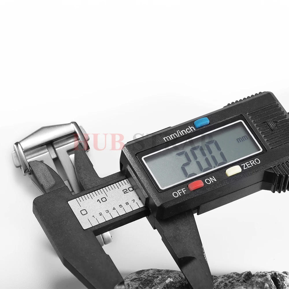 18 مللي متر 20 مللي متر الفولاذ المقاوم للصدأ مشبك ساعة ل أوميغا حزام (استيك) ساعة المشبك الجلود المعادن نشر زر للطي أبازيم اكسسوارات #6